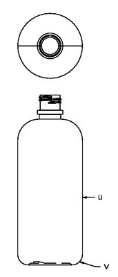 500ML WHITE TALL BOSTON ROUND PP WITH 24-410 NECK FINISH