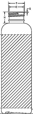 6OZ WHITE WESTON BOSTON ROUND HDPE WITH 24-410 NECK FINISH