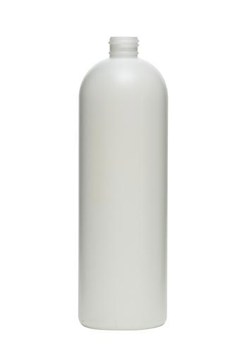 12OZ WHITE LEXINGTON ROUND HDPE WITH 22-415 NECK FINISH