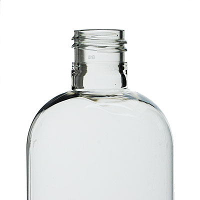 16OZ CLEAR JEFFERSON BULLET ROUND PLASTIC BOTTLE - 24-415 NECK-detail image