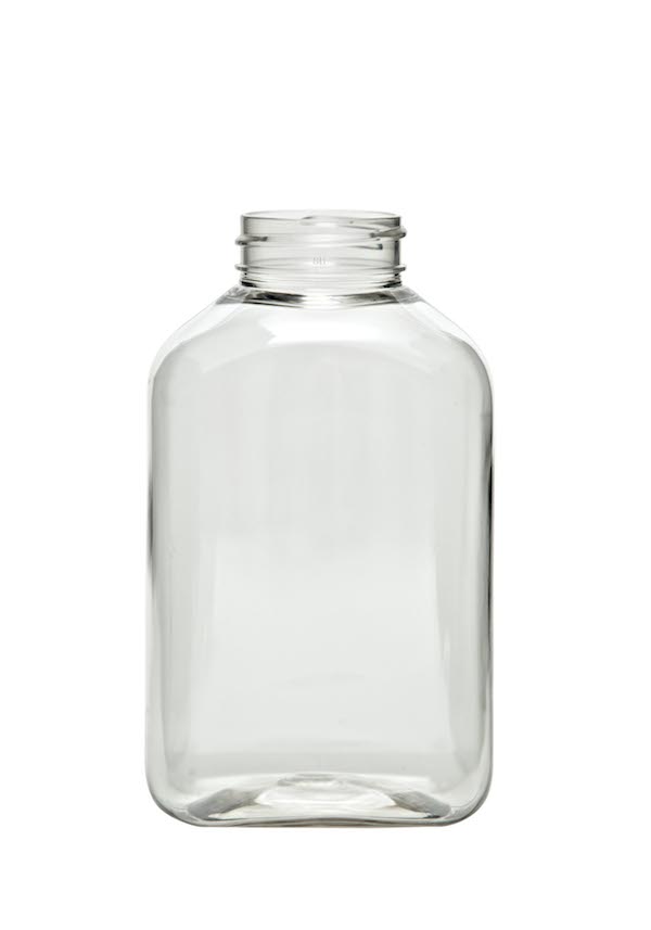 8OZ NATURAL OMNI OBLONG HDPE WITH 22-415 NECK FINISH