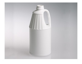 64OZ WHITE HANDLED JUG HDPE WITH 38-400 NECK FINISH