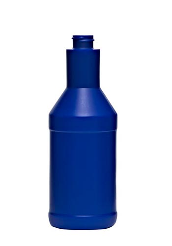12OZ NATURAL GASLINE ROUND HDPE WITH 24-400 NECK FINISH