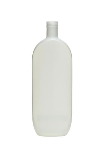 2OZ NATURAL EMPIRE OBLONG HDPE WITH 20-410 NECK FINISH