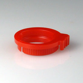 18MM RED PS RING ASSEMBLY CHILD RESISTANT CAP