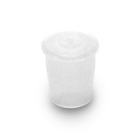 15-425 CLEAR FLAT TOP STRAIGHT SHANK DISPENSING CAP - 0.023" OR 0.052" ORIFICE
