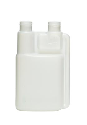 20OZ CLEAR TWIN NECK BETTIX HDPE WITH 28-410 NECK FINISH