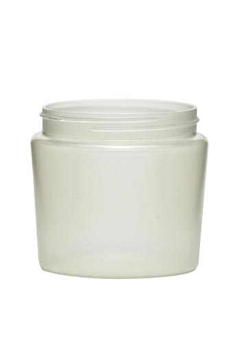 10OZ NATURAL TAPERED ROUND PP WITH 77-400 NECK FINISH