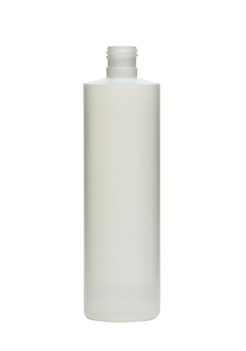10OZ NATURAL STYLELINE CYLINDER HDPE WITH 22-415 NECK FINISH