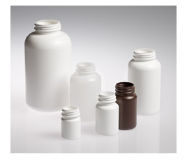 300CC WHITE Q-LINE MICHIGAN PACKER ROUND HDPE WITH 53-400 NECK FINISH