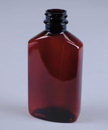 4OZ NATURAL DRUG OVAL PET WITH 24-400 NECK FINISH