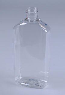 12OZ WHITE DRUG OVAL PET WITH 24MM NECK
