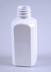 12OZ WHITE LIQUID ANTACID OBLONG HDPE WITH 38MM NECK