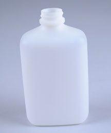 350ML NATURAL OBLONG HDPE WITH 28-400 NECK FINISH