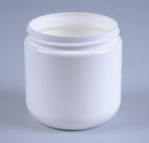 8OZ NATURAL OINTMENT ROUND PP WITH 70-400 NECK FINISH
