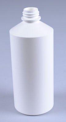 12OZ WHITE OPTIC CYLINDER HDPE WITH 24MM NECK