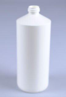 16OZ WHITE OPTIC CYLINDER HDPE WITH 24MM NECK