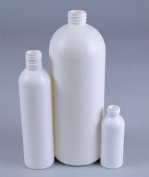 4OZ CLEAR PRINCED CYLINDER HDPE WITH 24-410 NECK FINISH