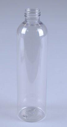 10OZ CLEAR PRINCED CYLINDER PET WITH 24-410 NECK FINISH