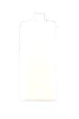 12OZ NATURAL EURO OVAL HDPE WITH 24MM NECK