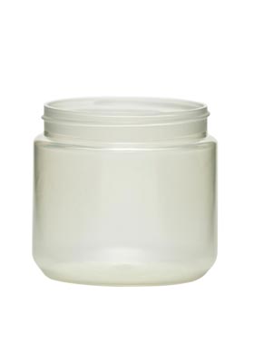 12OZ NATURAL BEVEL BASED ROUND PP WITH 77-400 NECK FINISH