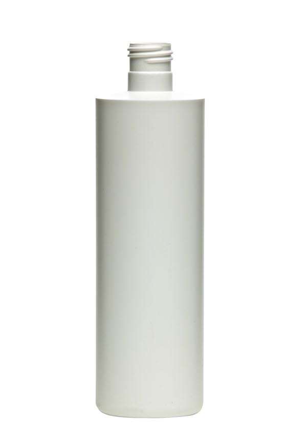 350ML NATURAL STYLELINE CYLINDER HDPE WITH 24-415 NECK FINISH