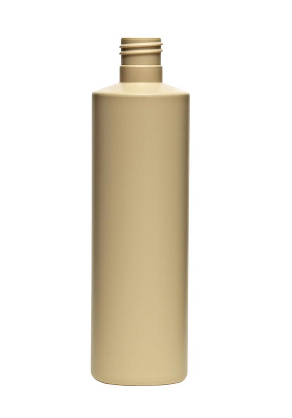 16OZ NATURAL COSMETIC CYLINDER HDPE WITH 28-415 NECK FINISH
