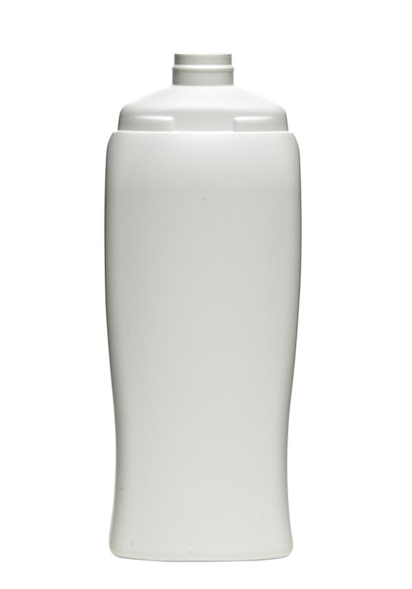 12OZ NATURAL DESTINY OBLONG HDPE WITH 24MM NECK
