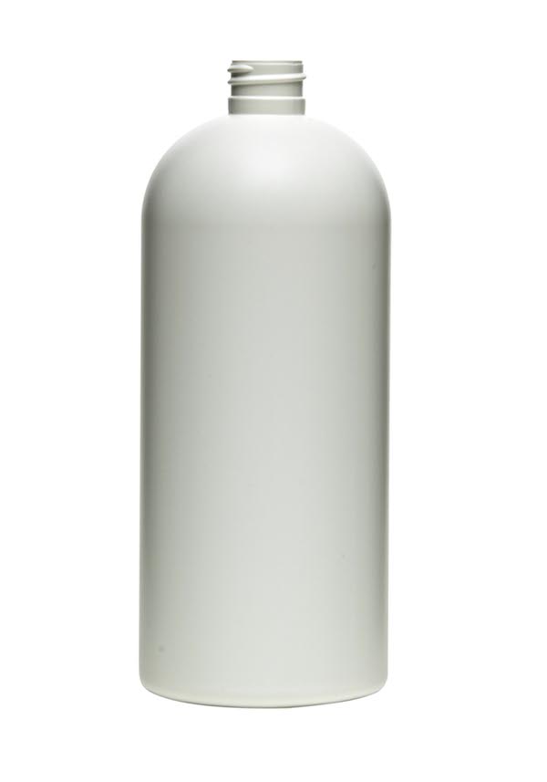 1LITER NATURAL LEXINGTON ROUND HDPE WITH 28-410 NECK FINISH