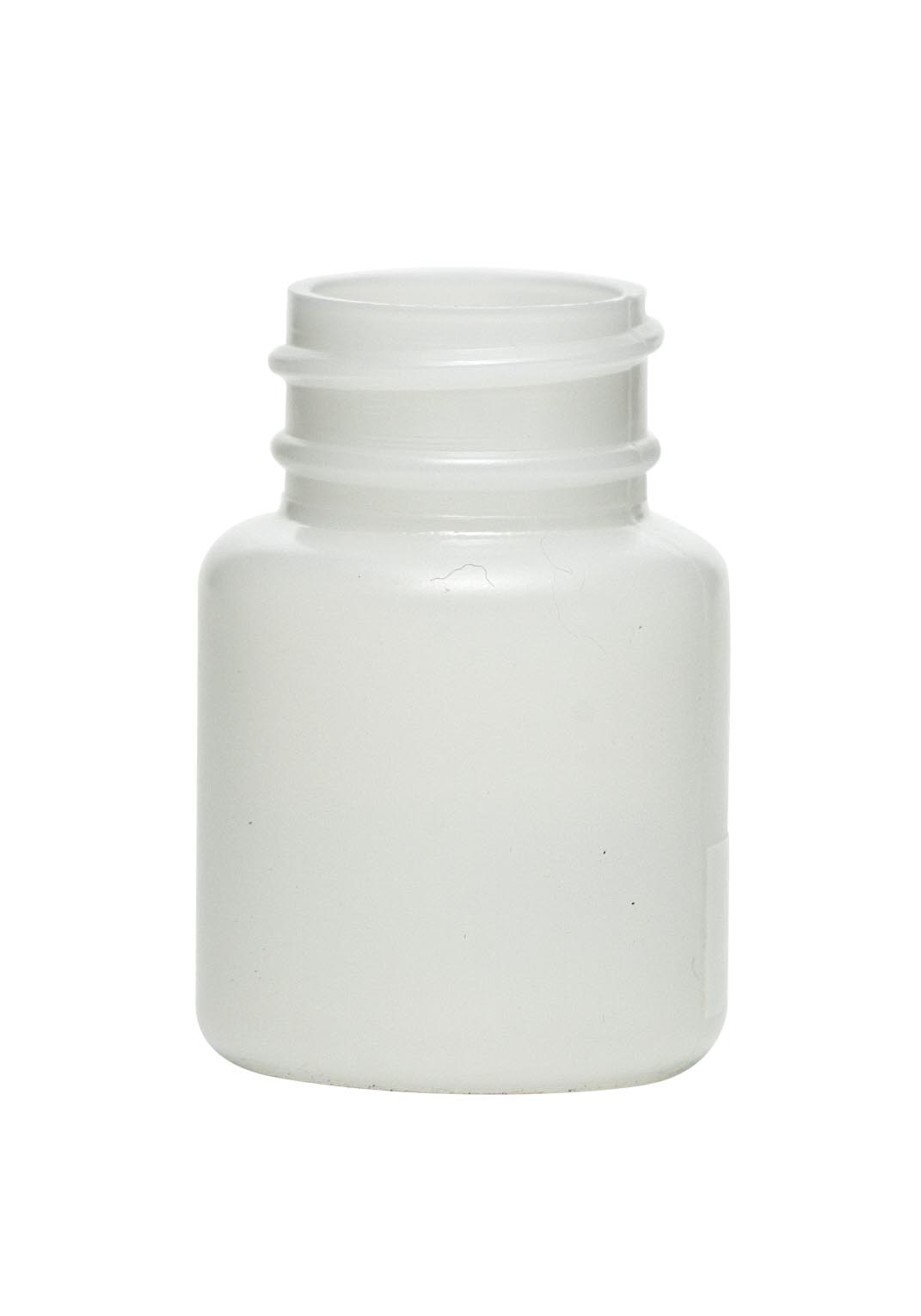 150CC NATURAL WIDE MOUTH ROUND HDPE WITH 45-400 NECK FINISH