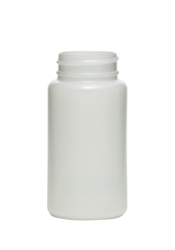 16oz  480ml  Natural HDPE Wide Mouth Round Cylinder Plastic Bottle 38 400 Neck
