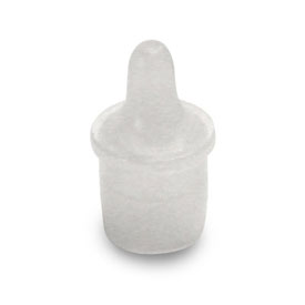 13MM CLEAR LDPE CONTROLLED DROPPER PLUG - 0.037" OR 0.080" ORIFICE