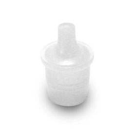 18MM LDPE SNAP IN STRAIGHT SHANK DISPENSING CAP - 0.098" ORIFICE