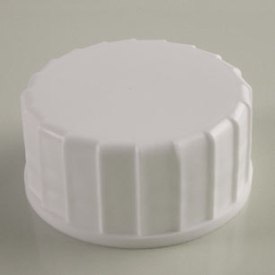 38-430 WHITE PP/PE SHORT SKIRT PLASTIC CT CAP