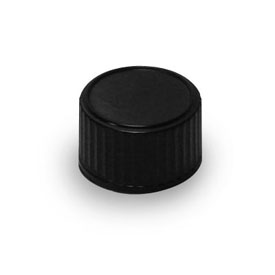 15-425 BLACK RIB SIDE MATTE TOP THERMOSET PHENOLIC QUEEN ANNE TERMOSET CT CAP WITH CONE LINER