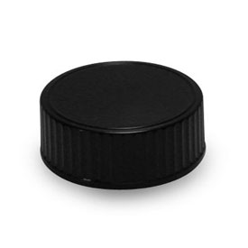 28-400 BLACK RIB SIDE MATTE TOP PHENOLIC QUEEN ANNE TERMOSET CT CAP WITH CONE LINER