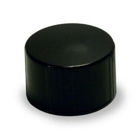 33-430 BLACK PHENOLIC PRINCESS COLE THERMOSET CT CAP WITH CONE LINER