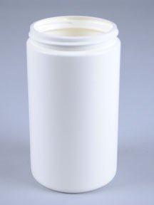 30OZ CLEAR STRAIGHT-SIDED JAR ROUND HDPE WITH 89-400 NECK FINISH