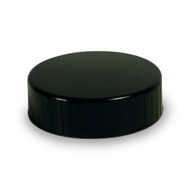 38-400 BLACK RIB SIDE MATTE TOP PHENOLIC PRINCESS COLE THERMOSET CT CAP WITH CONE LINER