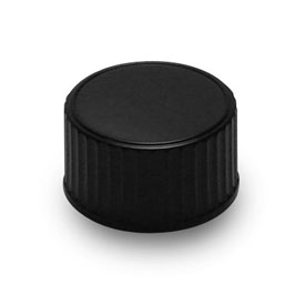 18-400 BLACK RIB SIDE MATTE TOP PHENOLIC QUEEN ANNE HEAVY WALL THERMOSET CT CAP WITH CONE LINER