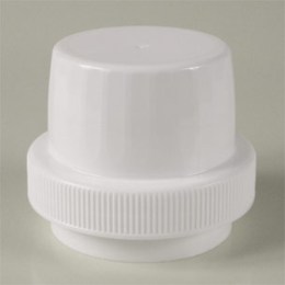 70MM WHITE  RIB SIDE PP JUMP DRINBACK CUP CLOSURE
