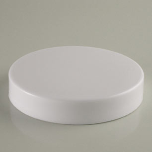 89-450 WHITE SMOOTH SIDE STOP SMOOTH PLASTIC SHORT SKIRT CT CAP