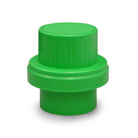 63MM WHITE GLOSS PLASTIC UNSCREW DRAINBACK CUP CLOSURE