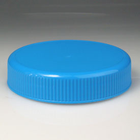 70-470 BLUE RIB SIDE MATTE TOP PLASTIC CT MAYO CAP