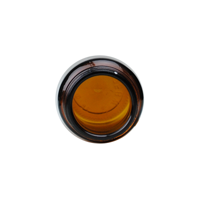 75CC AMBER WIDE MOUTH ROUND GLASS - 38-400-detail image