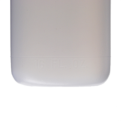 16OZ NATURAL JUICE SQUARE HDPE - 38-400-detail image