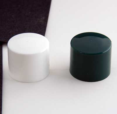 18-415 GREEN SMOOTH SIDE / SMOOTH TOP PLUG SEAL CONTINUOUS THREAD (CT) CAP