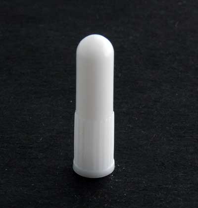  WHITE RIB SIDE 1.00" HEIGHT PEG SEAL COVER CAP FOR OPEN SPOUT CAP