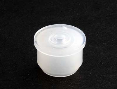 20MM SMOOTH SIDE / SMOOTH TOP ORIFICE REDUCER PLUG (0.121" ORIFICE)