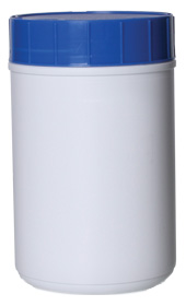 76OZ WHITE CANISTER-TOWEL WIPE ST ROUND HDPE WITH 120MM NECK